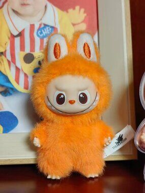 Real Photo Opened Labubu 4.0 Pin for Love Confirmed Letter Z